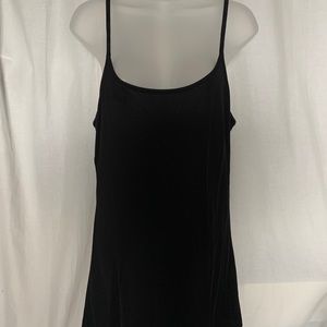 Ribbed spaghetti tank dress, H&M